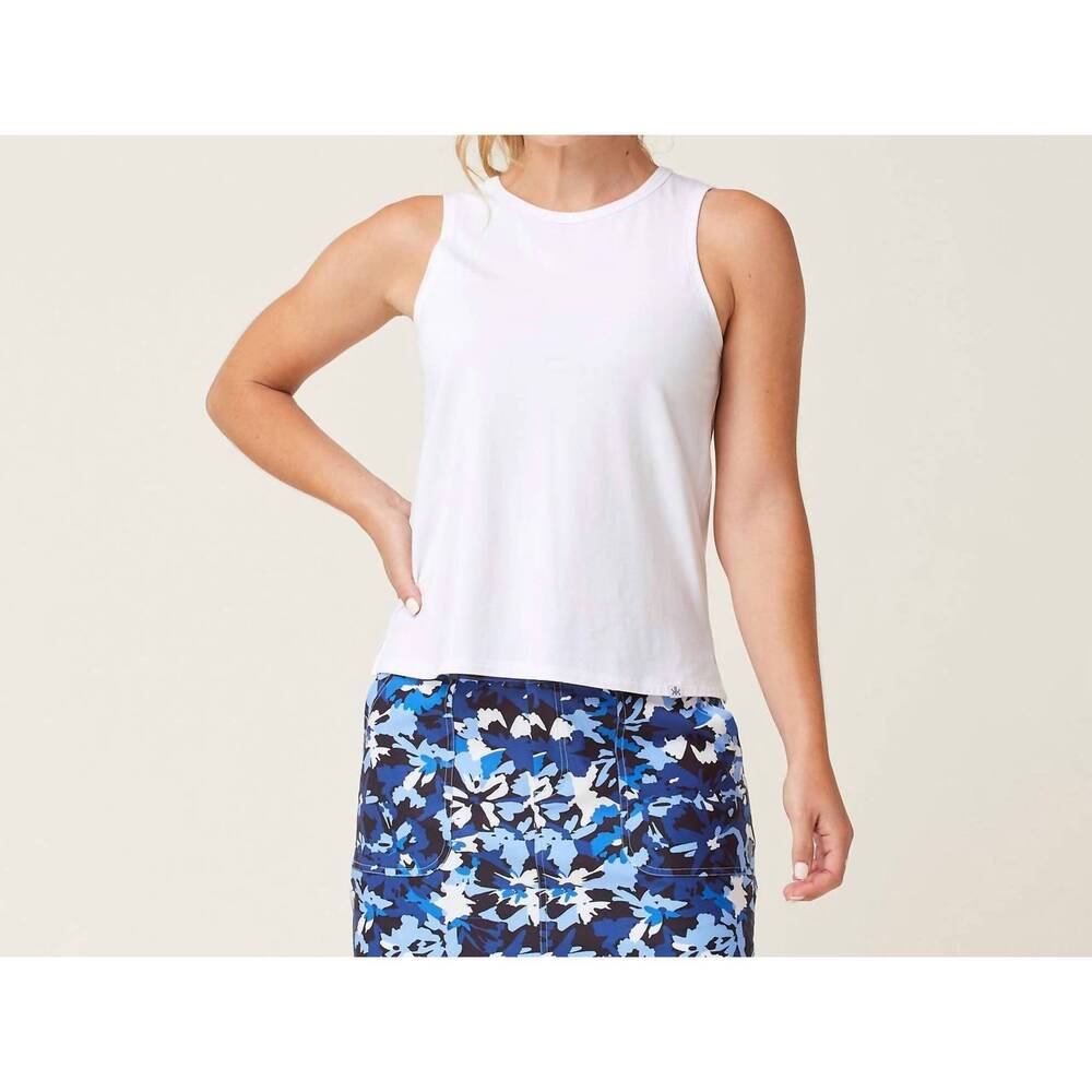 NEW KRIMSON KLOVER cora sleeveless top in white